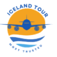 blue orange travel agency logo